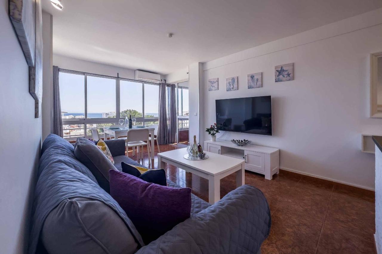 בנאלמדנה Apartamento Acogedor, Terraza, Piscina Y Mar מראה חיצוני תמונה