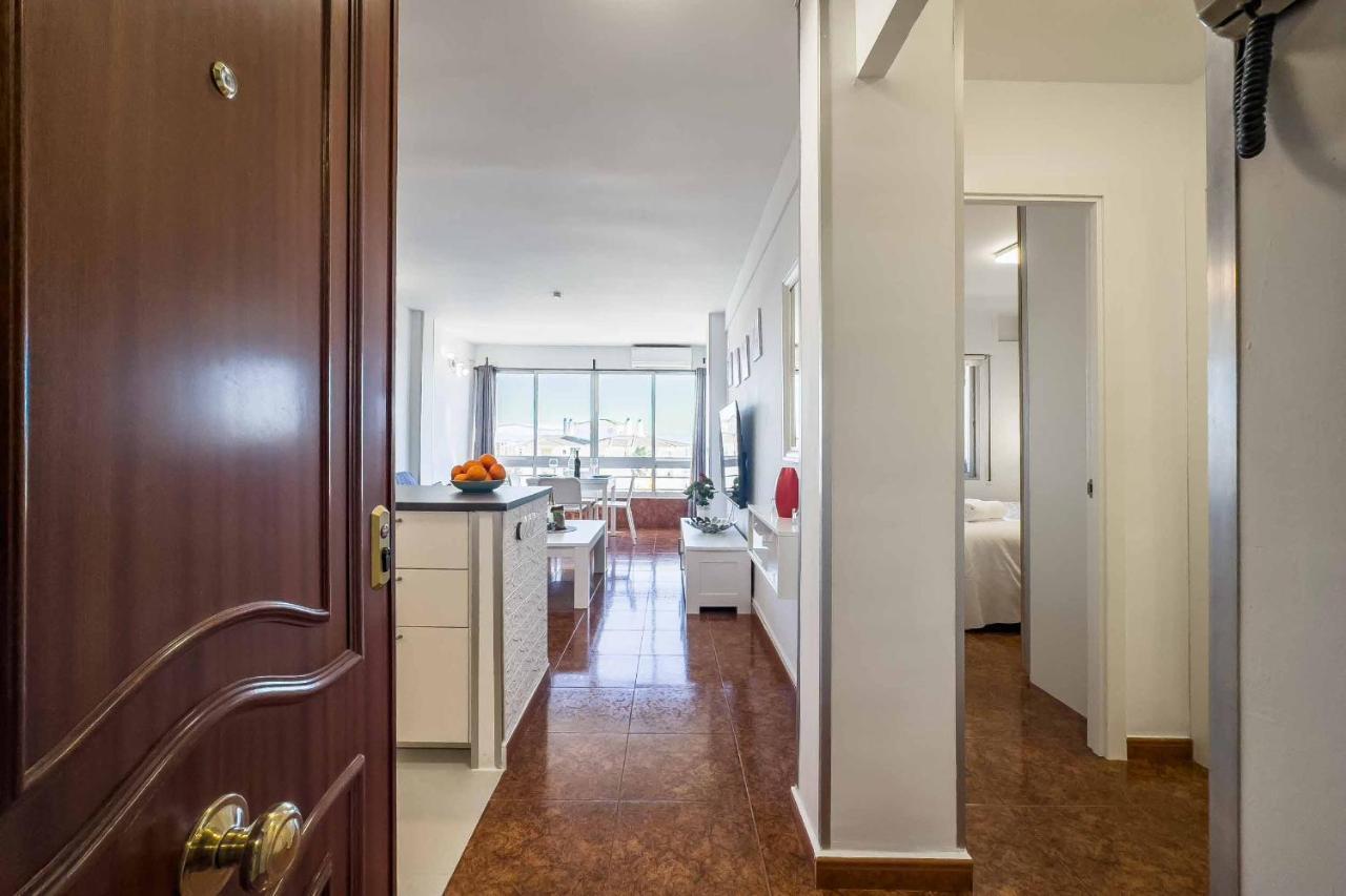 בנאלמדנה Apartamento Acogedor, Terraza, Piscina Y Mar מראה חיצוני תמונה
