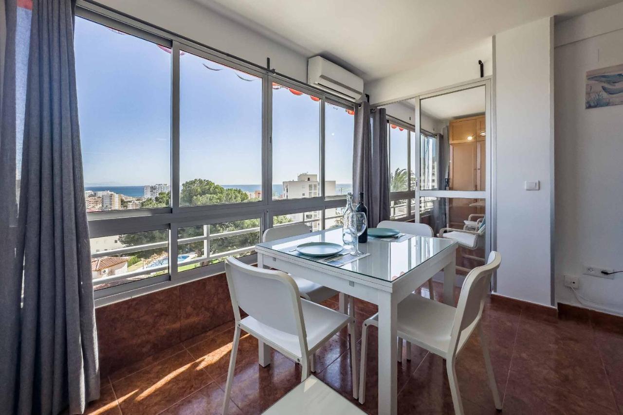 בנאלמדנה Apartamento Acogedor, Terraza, Piscina Y Mar מראה חיצוני תמונה