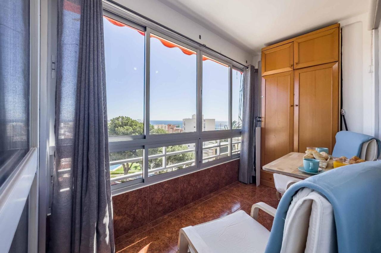 בנאלמדנה Apartamento Acogedor, Terraza, Piscina Y Mar מראה חיצוני תמונה